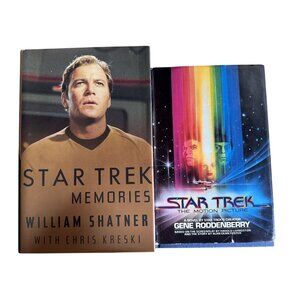 Star Trek The Motion Picture & Star Trek Memories William Shatner